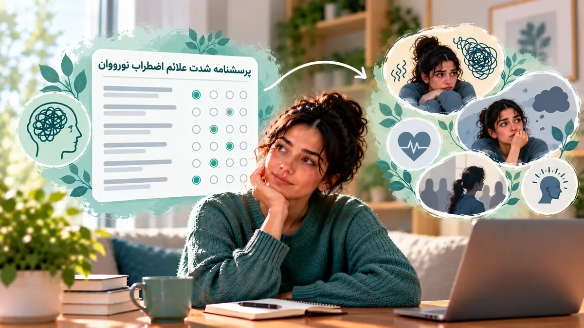 پرسشنامه شدت علائم اضطراب نورووان